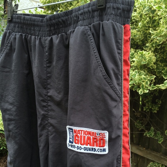 National Guard Striped Sweatpants w/ Cinched Ankle - Picture 2 of 8